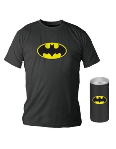  Camiseta Batman Logo Negra