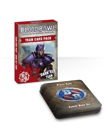 Blood Bowl Team Card Pack - Dark Elf