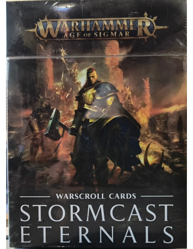 Warhammer Age of Sigmar: Warscroll Cards:Stormcast Eternals (2ª ed)