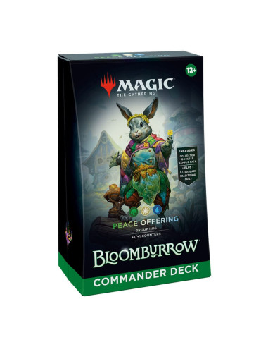 Magic: Bloomburrow Commander deck inglés: peace offering