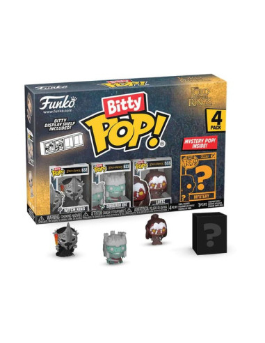 El Señor de los Anillos Pack de 4 Figuras Bitty POP! Vinyl Witch King 2,5 cm