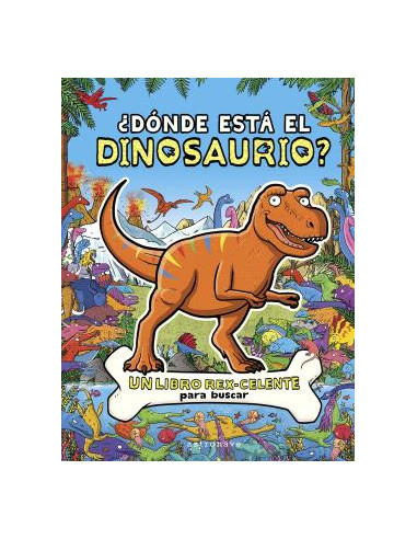 ¿Dónde está el dinosaurio?