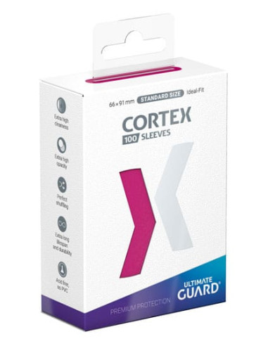 Ultimate Guard Cortex Sleeves Tamaño Estándar Pink (100)