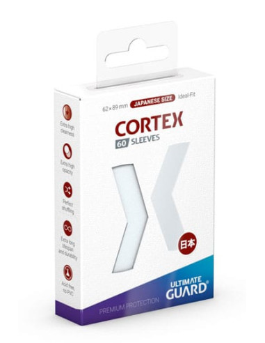 Ultimate Guard Cortex Sleeves Tamaño Japonés Transparente (60)