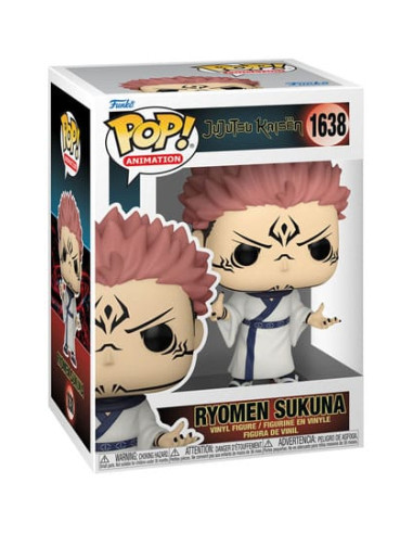 Jujutsu Kaisen POP! Animation Vinyl Figuren Sukuna 9 cm