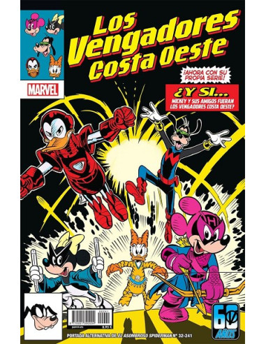 EL ASOMBROSO SPIDERMAN 32 (PORTADA ALTERNATIVA DISNEY - WHATI IF? VENGADORES COSTA OESTE)