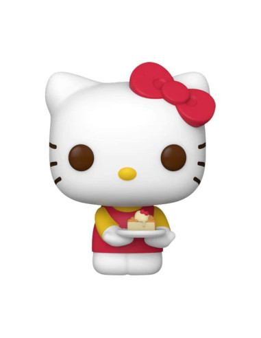 Hello Kitty Figura POP! Sanrio Vinyl Hello Kitty with Dessert 9 cm