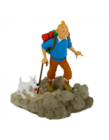 Figura de colección Tintín excursionista con Milú (47000)