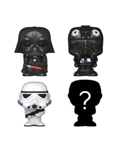 Star Wars Pack de 4 Figuras Bitty POP! Vinyl Darth Vader 2,5 cm