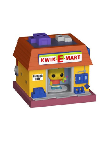 Simpsons Bitty POP! Town Vinyl Figura Kwik-E-Mart