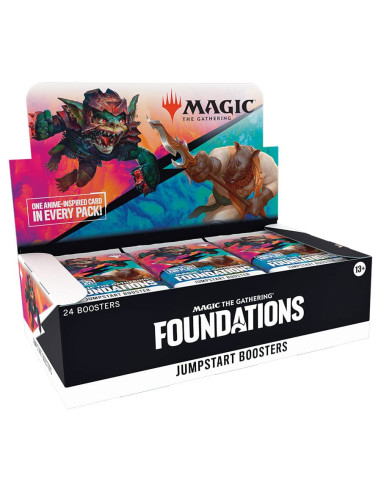 Magic: Foundations Caja de sobres de Jumpstart (24) inglés