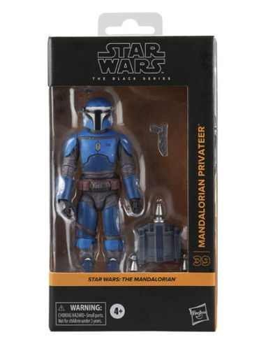 Star Wars: The Mandalorian Black Series Figura Mandalorian Privateer 15 cm