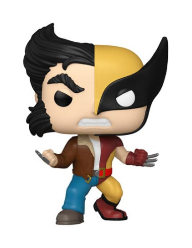 Marvel Figura POP! Vinyl Split- Wolverine/Logan 9 cm