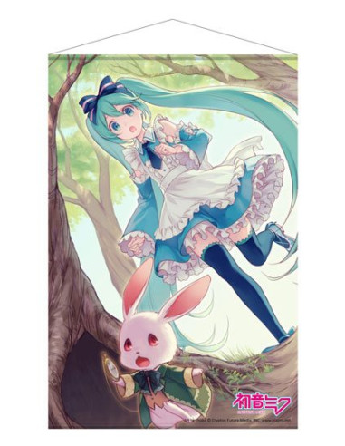 Vocaloid Póster Tela Miku Hatsune #4 60 x 90 cm