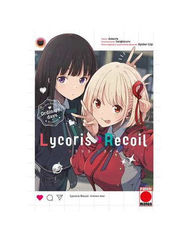 Lycoris Recoil novela nº1: Ordinary days