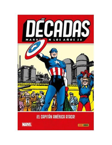 Marvel en los años 50. ¡El Capitán América Ataca!