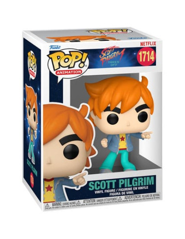 Scott Pilgrim Figura POP! TV Vinyl Scott Pilgrim 9 cm