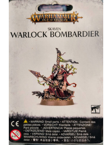 Warhammer Age of Sigmar - Skaven: Warlock Bombardier