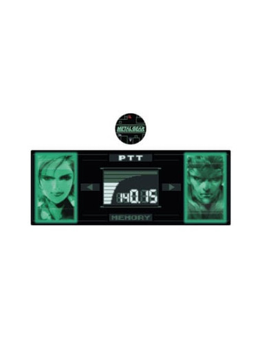 Metal Gear Solid Vade Escolar & posavasos Solid Snake x Raiden Limited Edition