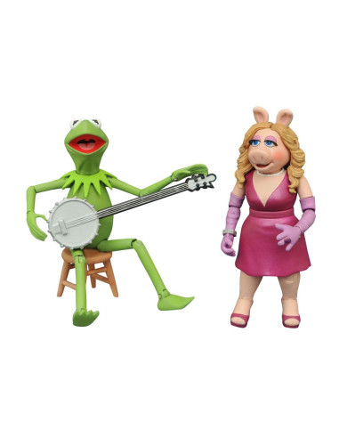 The Muppets Figuras Kermit & Miss Piggy Best Of Series 1