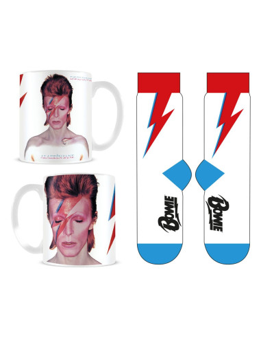 David Bowie Set Taza y Calcetines