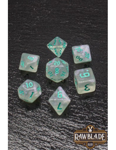 RAWBLADE GOTHIC SET DADOS EMERALD (7)