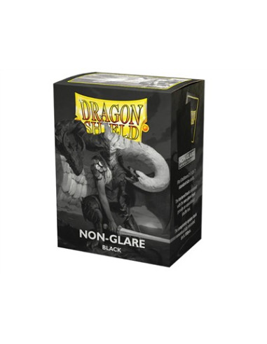 Fundas Standard Non Glare 63mm x 88mm Black - Dragon Shield