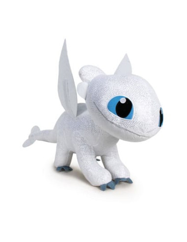 Cómo Entrenar A Tu Dragón 3 Peluche Lightfury 18 cm