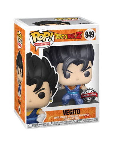 Dragon Ball Z Figura POP! Animation Vinyl Vegito (MT) Exclusive 9 cm