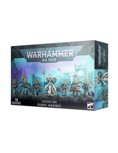 Warhammer 40K: Thousand sons Rubric Marines