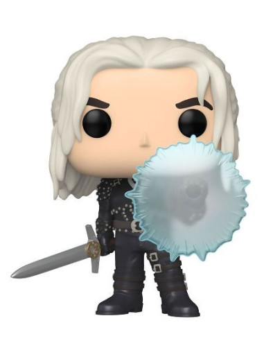 The Witcher POP! TV Vinyl Figura Geralt (Shield) 9 cm