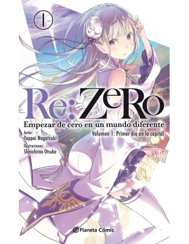 Re:Zero (novela) nº 01