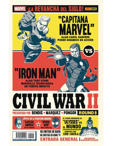 Civil War II nº 8 (portada alternativa)