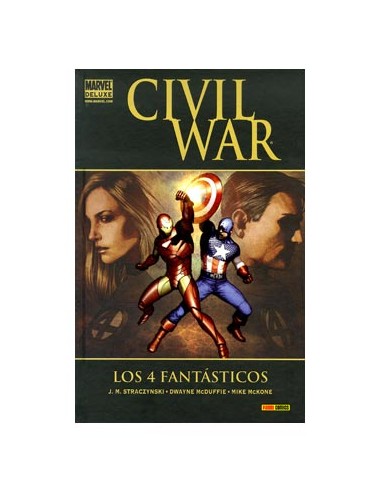 Civil War: los 4 Fantasticos (Marvel Deluxe)