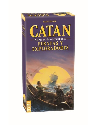 Catan: piratas y exploradores exp. 5-6 jugadores