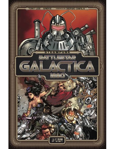 Steampunk Battlestar Galactica 1880