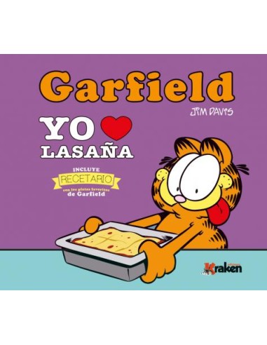 Garfield. Yo Amo la lasaña