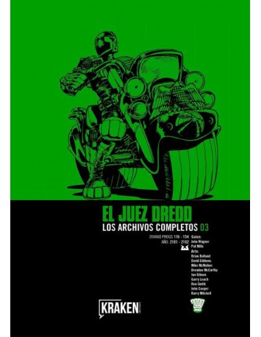 Juez Dredd: los archivos completos integral 03