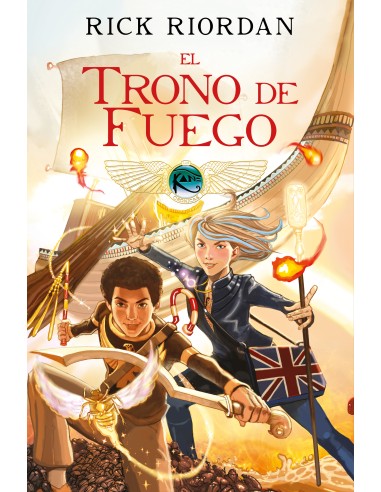 El trono de fuego (Las crónicas de los Kane [cómic] 2)