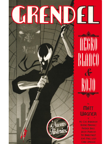 Grendel Negro , Blanco y Rojo 01