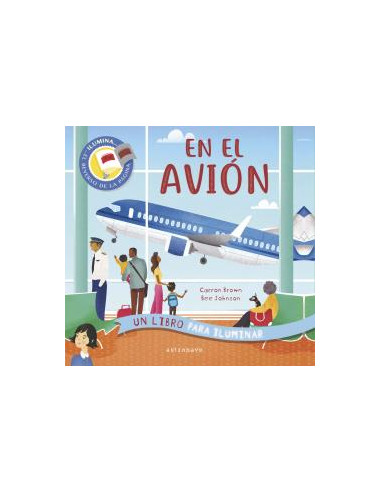 En el avión. Un libro para iluminar