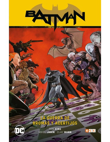 Batman Saga:Tom King 06: guerra de bromas y acertijos (Re.6)