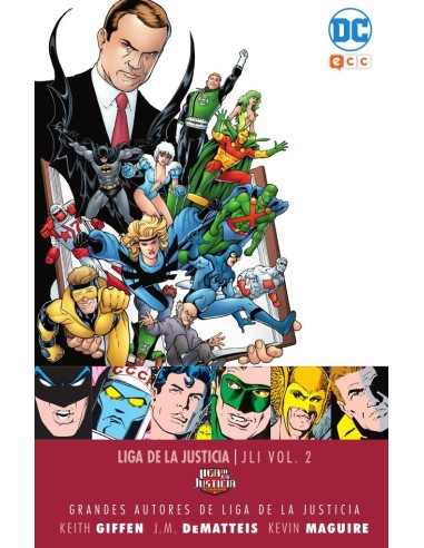 Grandes autores Liga de la Justicia: JLI vol. 2