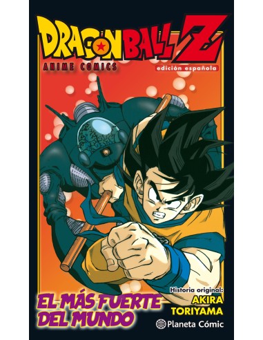 Dragon Ball Z Anime Comic El hombre más fuerte del mundo