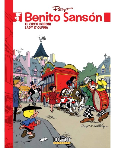 Benito Sanson 03. El Circo Bodoni / lady D'Olfina