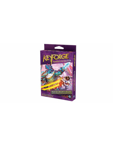 Keyforge: mundos en colisión. Mazo deluxe